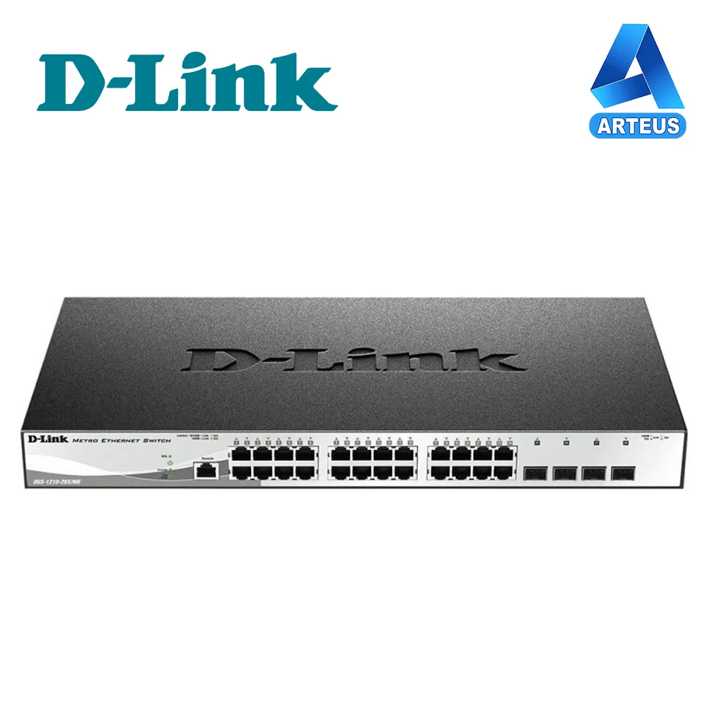 D-link Switch Dgs-1210-28p 24 10/100/1000BASE-T Poe 4 100/1000