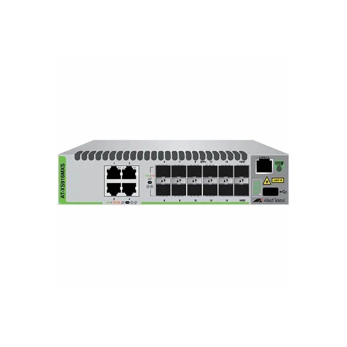 Switch Allied Telesis Xs916mxs 12sfp+ 4xgt