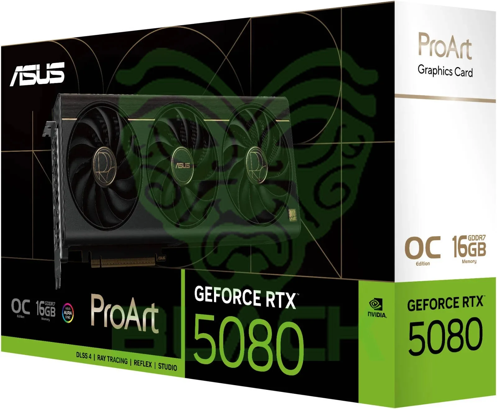PLACA DE VIDEO ASUS PROART GEFORCE RTX™ 5080 16GB GDDR7 OC EDITION
