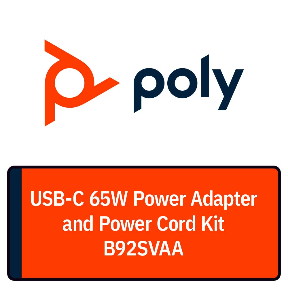 Poly Usb-c 65w Power Adapter