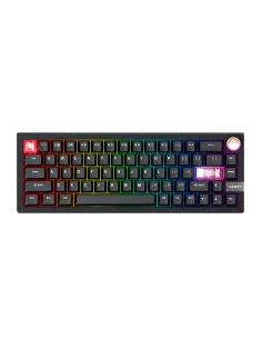 Teclado Mecánico Inalambrico Fantech Maxfit6 Mk920 Black (brown Switch)