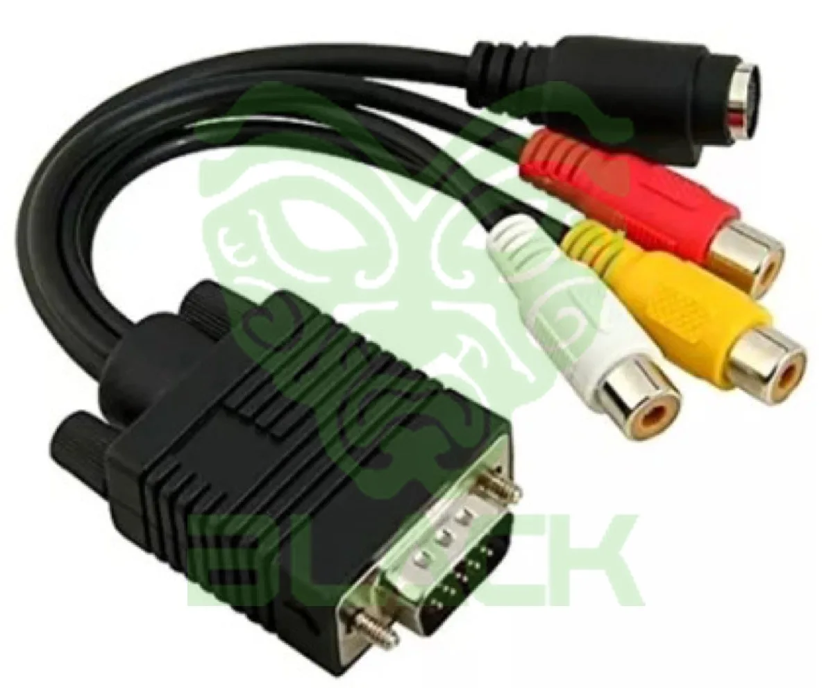 Conversor VGA a S-Video o RCA
