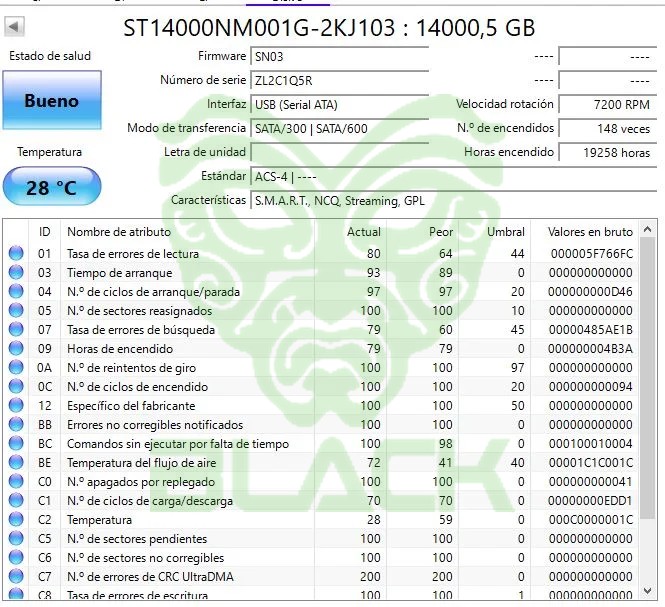 HDD Seagate Exos X16 14 TB OEM