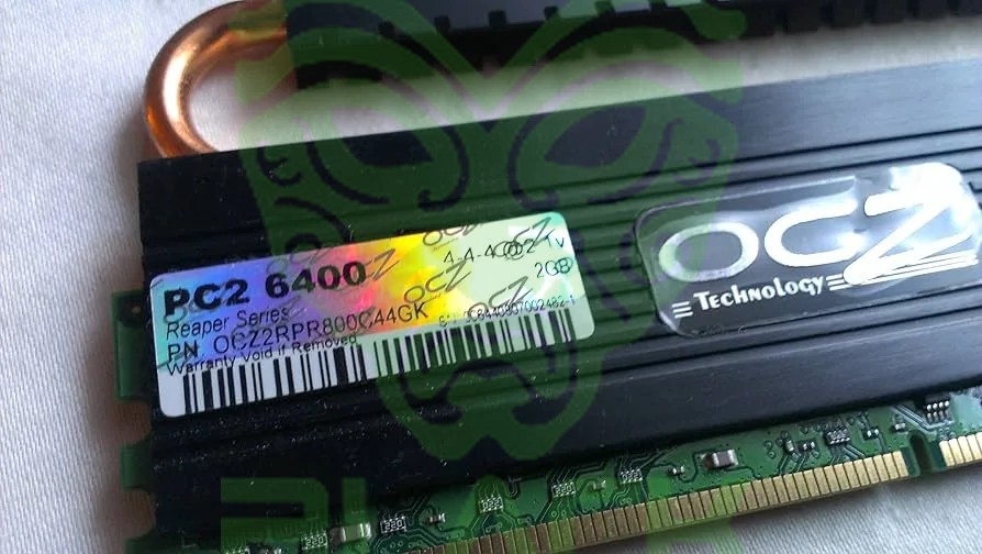 Memoria RAM DDR2 OCZ 4 GB (2x2GB) PC2 6400 OEM