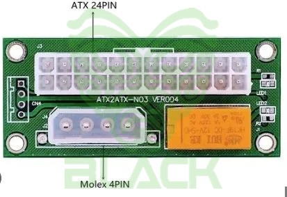 Add2Psu Molex + Relay Conecta 2 Fuentes