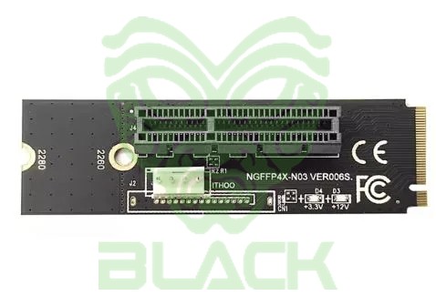 Adaptador M.2 a PCI-E 4X