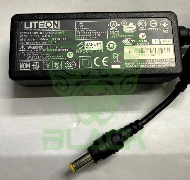 Cargador Lite On 19V - 2.1A