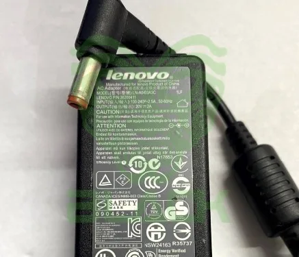 Cargador Lenovo 20V - 2A