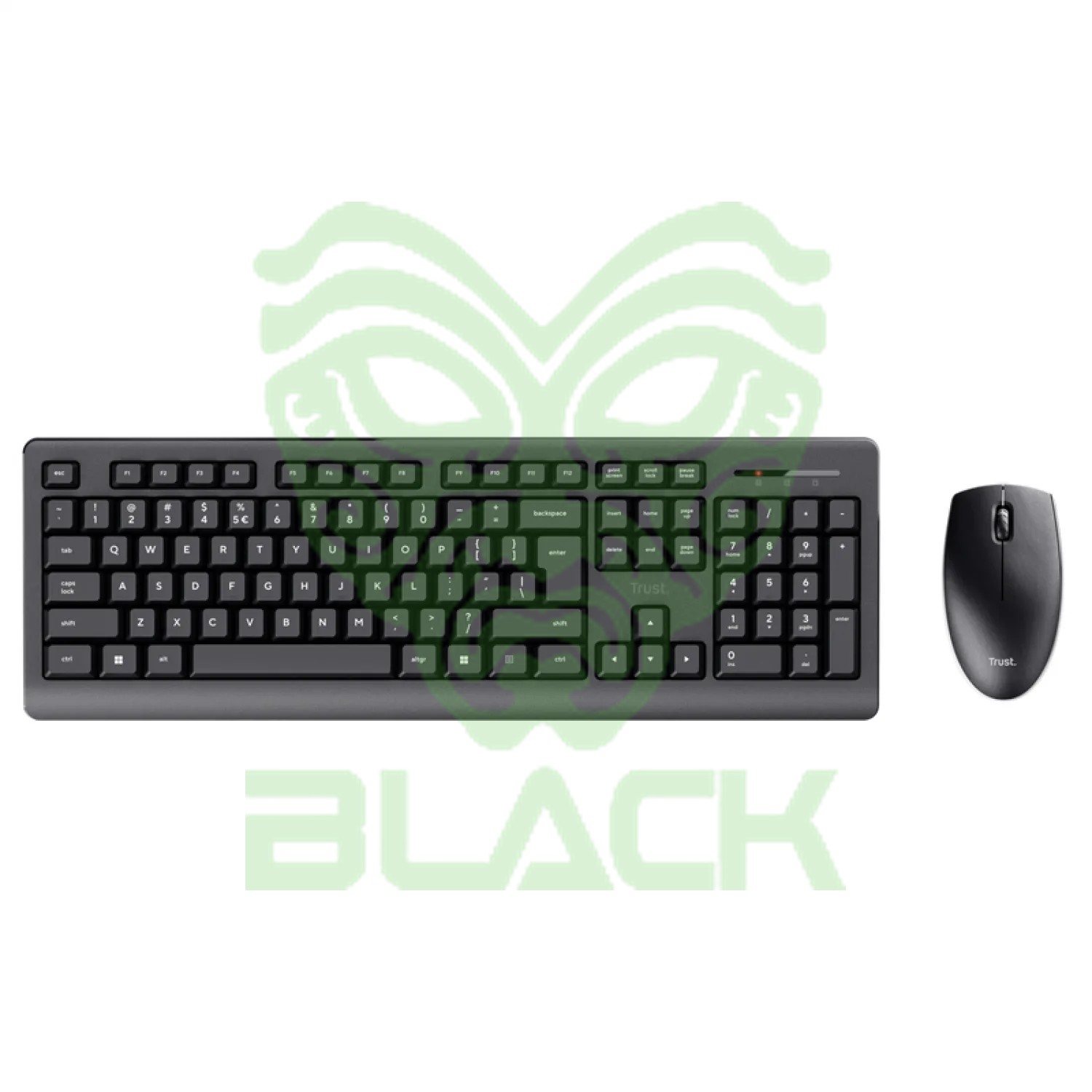 Combo Teclado Y Mouse Trust Primo Wireless Deskset Es
