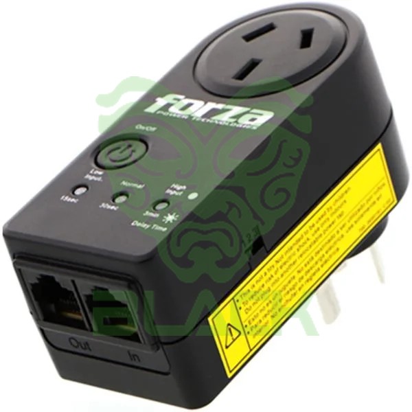 Prot.forza Zion 1 Iram 900j Max 1500w Negro + Rj45