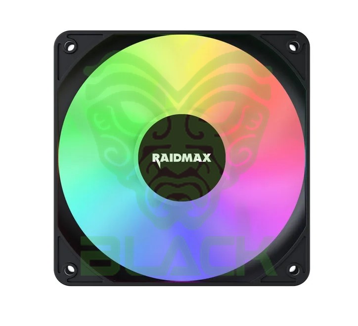 Cooler Fan 120mm ARGB Pmw Raidmax Infinita-air Black