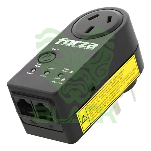 Protector Voltaje 1800w Forza Fvp-1202n-a Zion 220v
