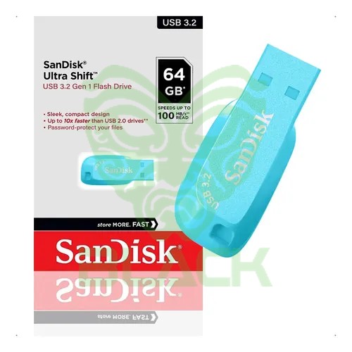 Pen Drive Sandisk Ultra Shift 64GB Usb-a 3.2