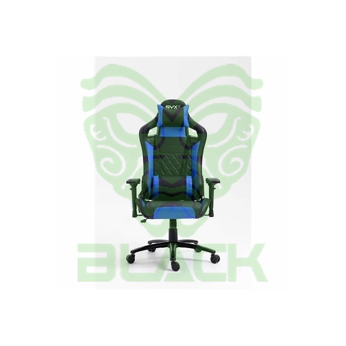 Silla Gamer Syx CH-451 Bl Azul Negro