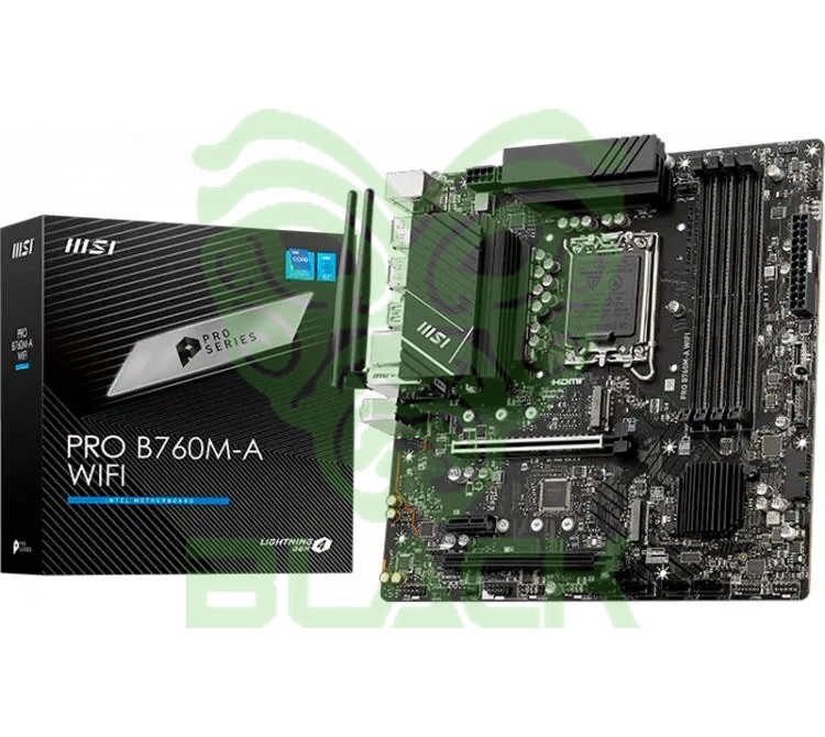 Mother MSI Pro B760M-A WIFI DDR5 1700 (12va/13va/14va Gen)