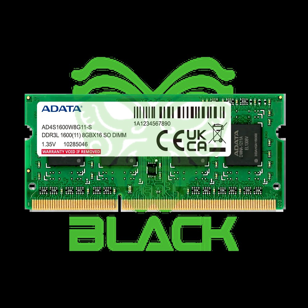 Memoria RAM SODIMM Adata 8GB Ddr3l 1600MHz Cl11 1.