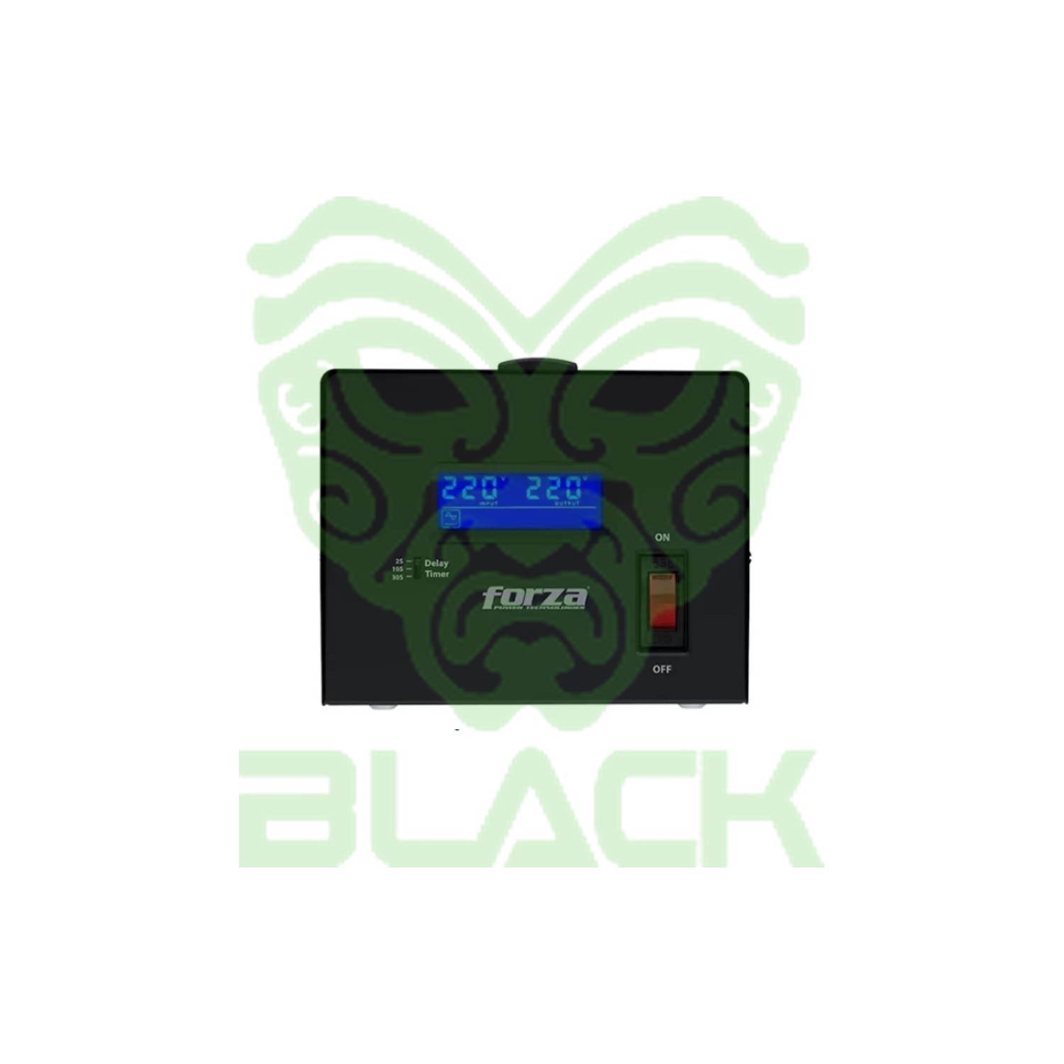 Estabilizador Forza FVR-6002 6000va/3000w (sin Adaptador) In-nema Out-nema (enchufe Usa)