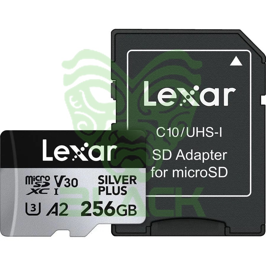 Tarjeta Micro Sd Lexar Silver Plus 256GB Uhs-i