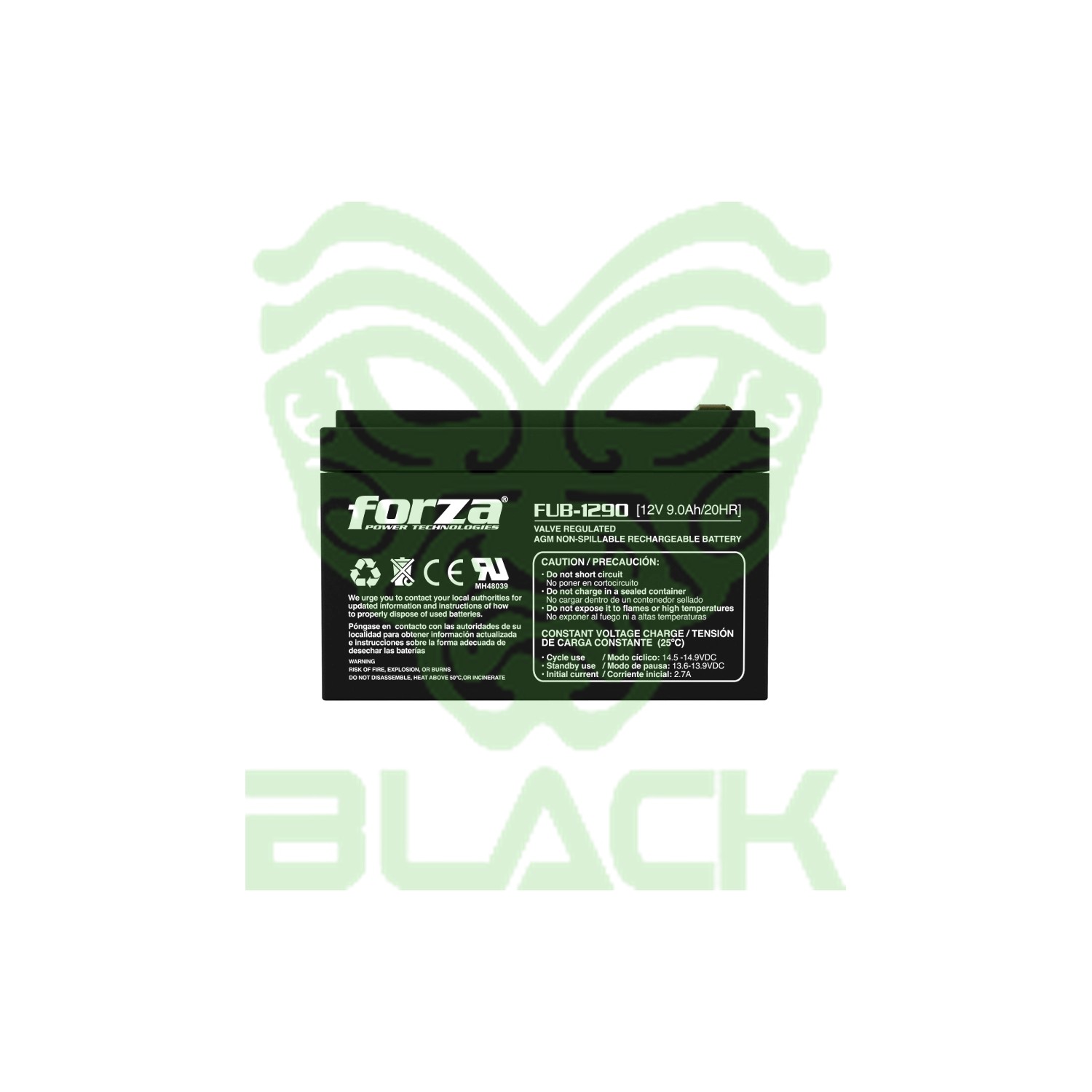 Acc.ups Forza Bateria P/Ups 12v/9ah Recargable - Agm