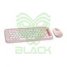 Combo Teclado Y Mouse Bluetooth Logitech Pop Icon Rosa Esp Lat