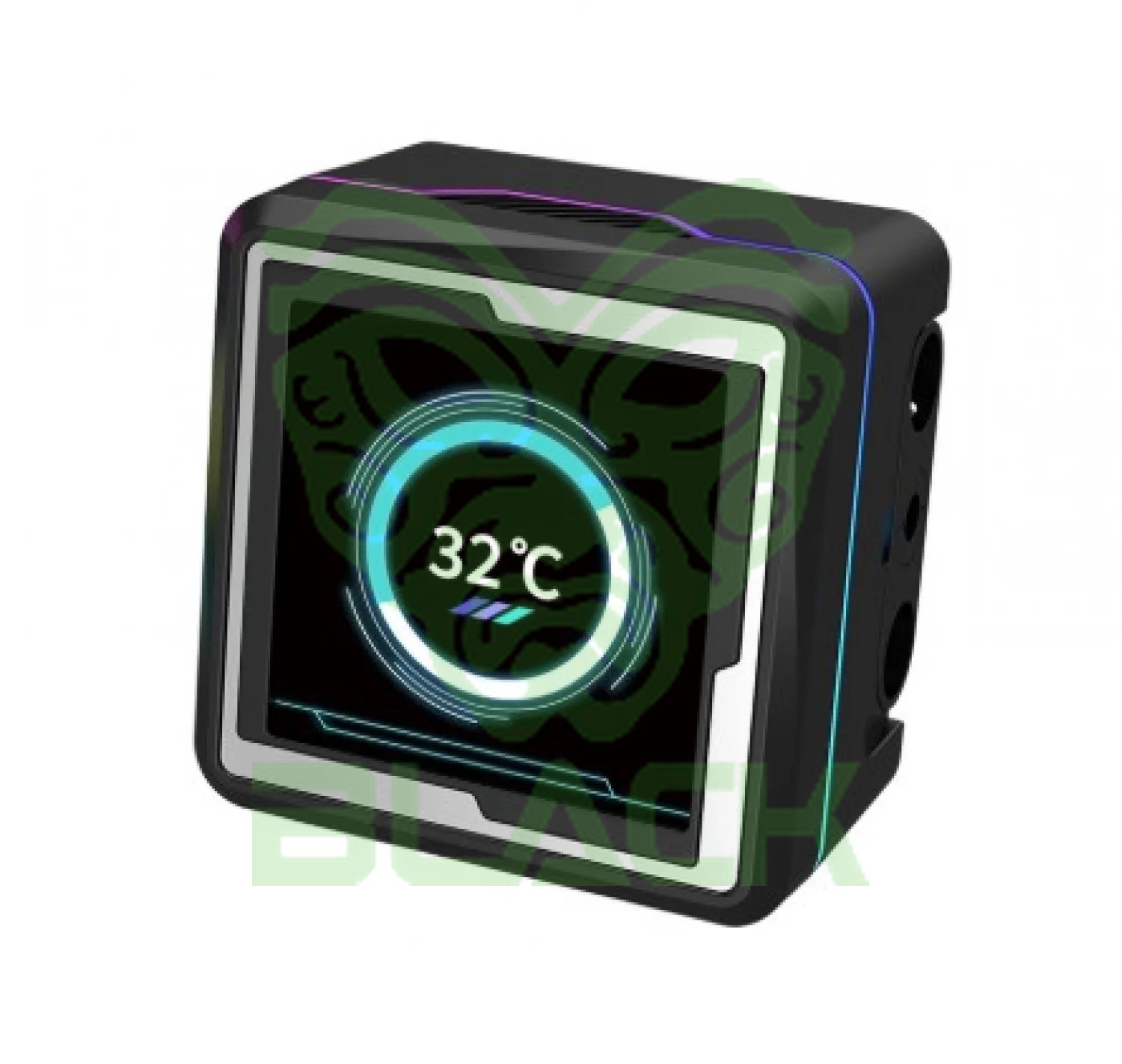 Water Cooler CPU Raidmax Lm360 RGB Lcd Display Black