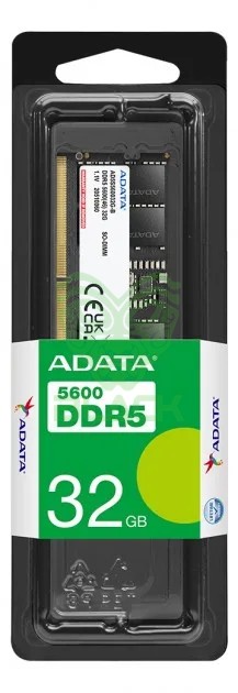 MEMORIA RAM Adata 32GB DDR5 5600MHz So-dimm Ad5s560032g-s