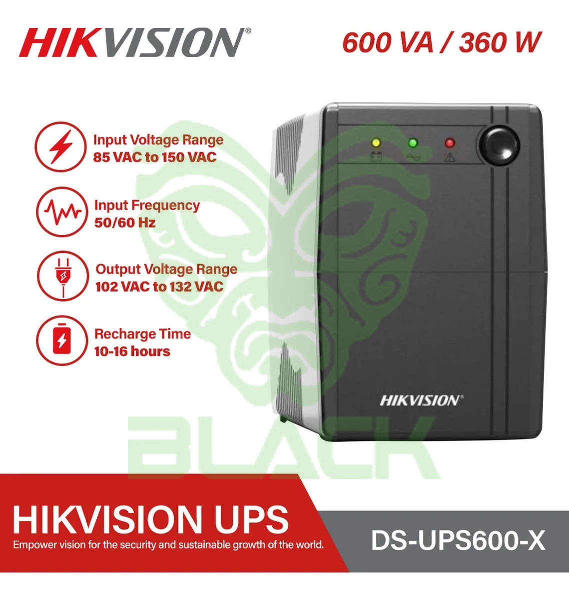 DS-UPS600 Ups 600va/360w,220v Backup