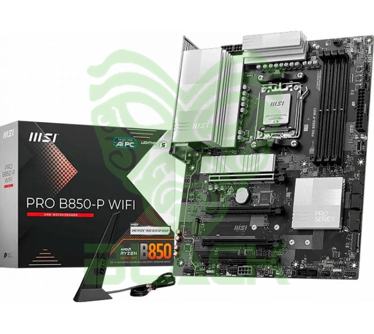 Mother MSI Pro B850-P WIFI DDR5 AM5 (serie 7000/8000/9000)