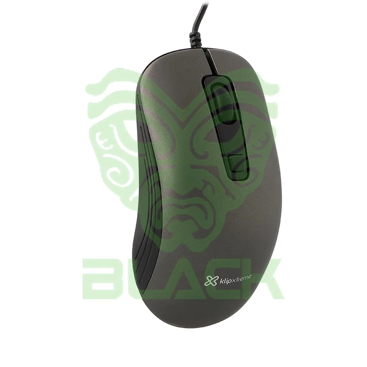 MOUSE KLIPXTREME SHADOW OPTICO USB