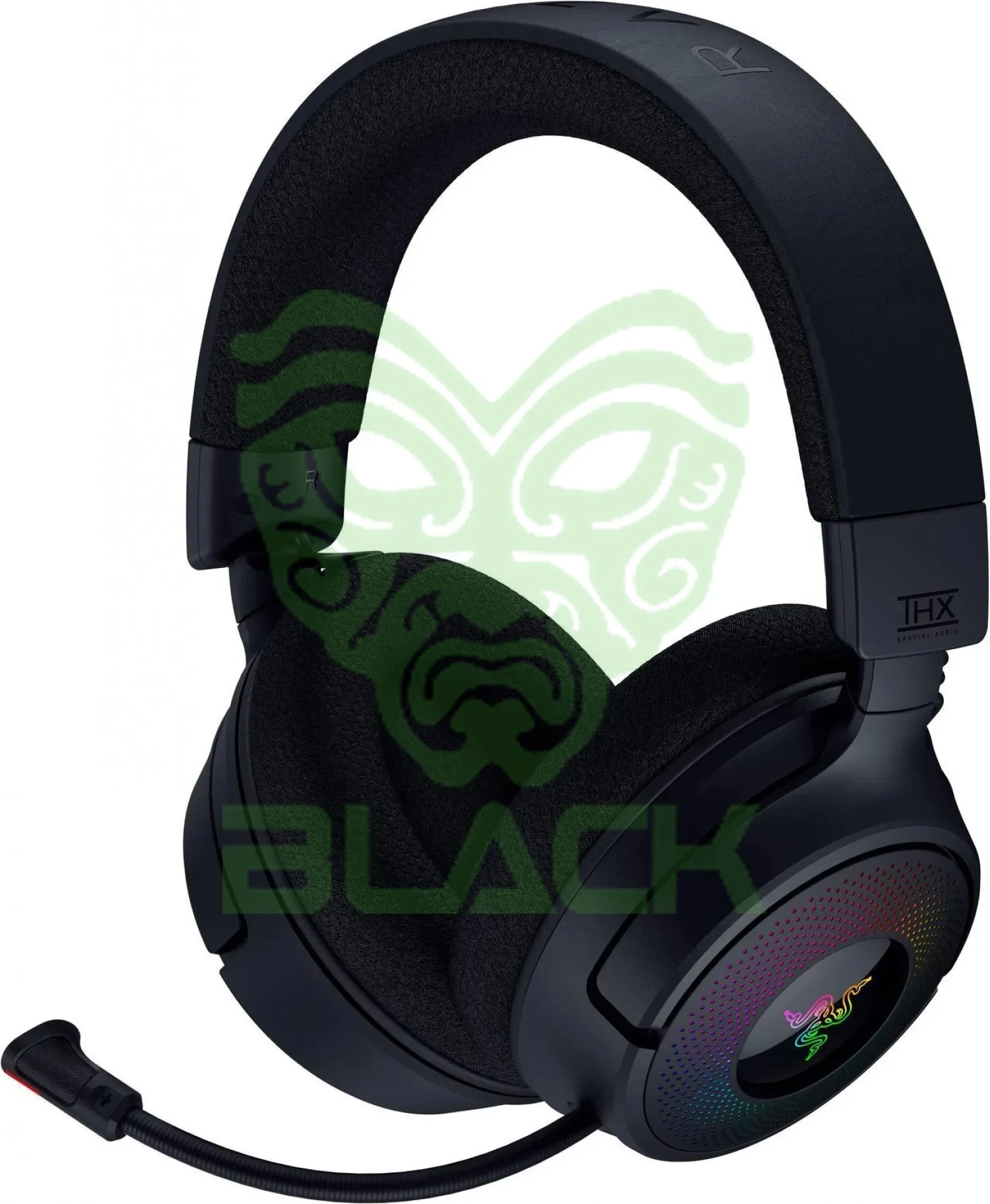 AURICULAR GAMER RAZER KRAKEN V4 BLACK HYPERSPEED WIRELESS +BT +USB THX