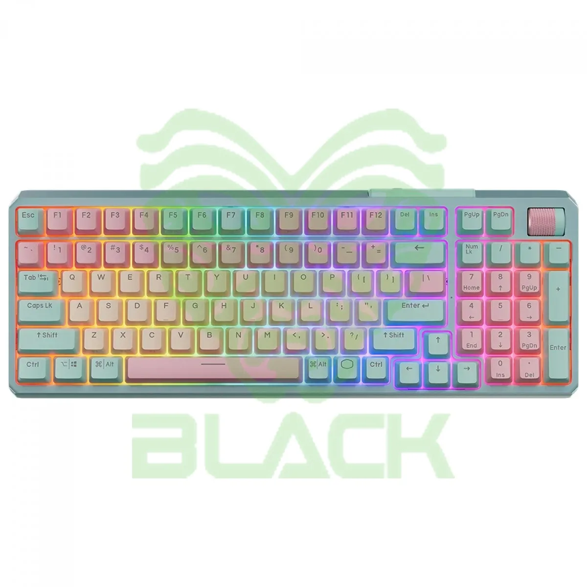TECLADO CM MEC MK 770 MARCARON RED US