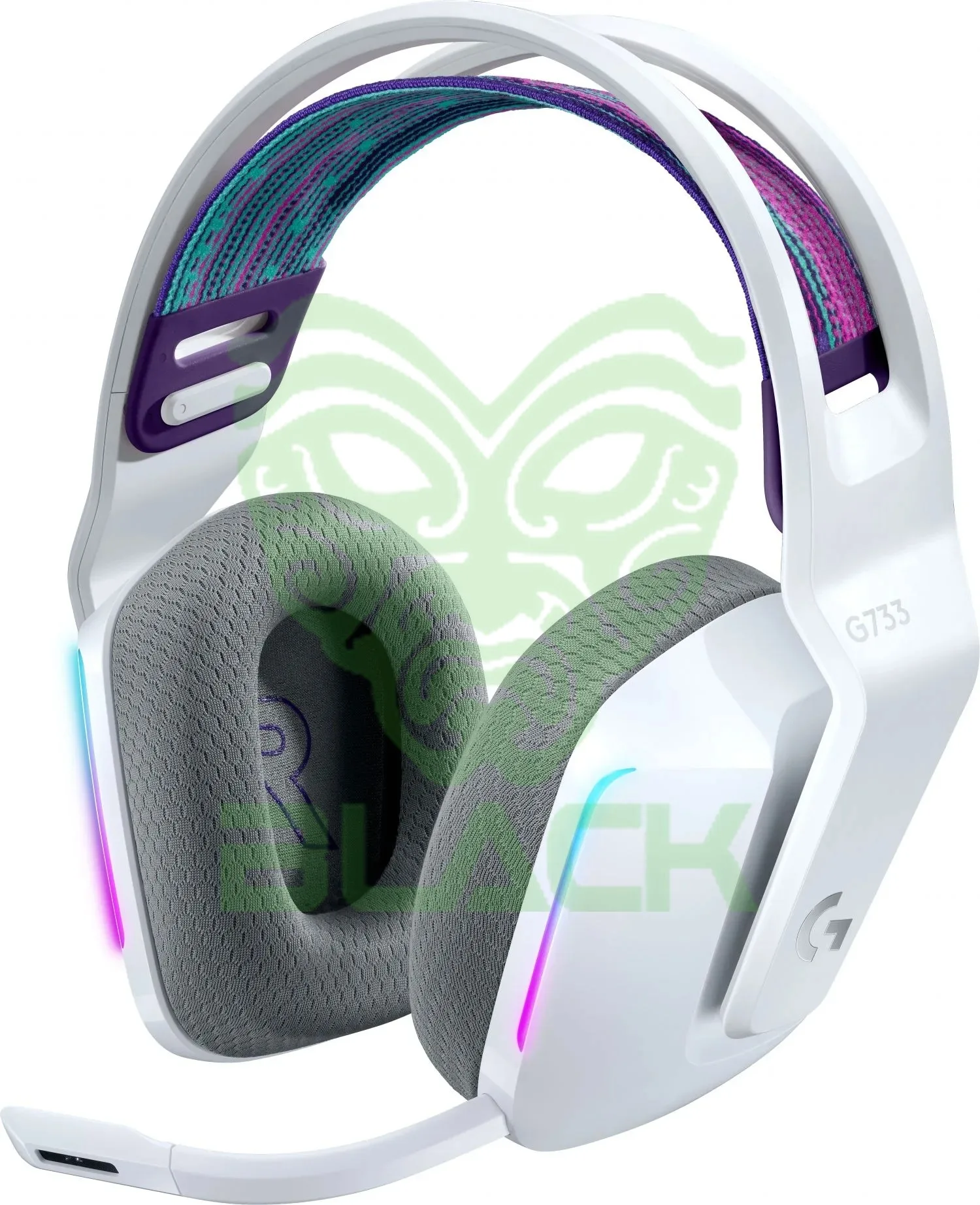 HEADSET LOGITECH G733 LIGHTSPEED WHITE WIRELESS 2.4GHZ