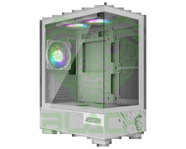 GABINETE MSI MAG PANO M110A 3X FAN RGB M-ATX