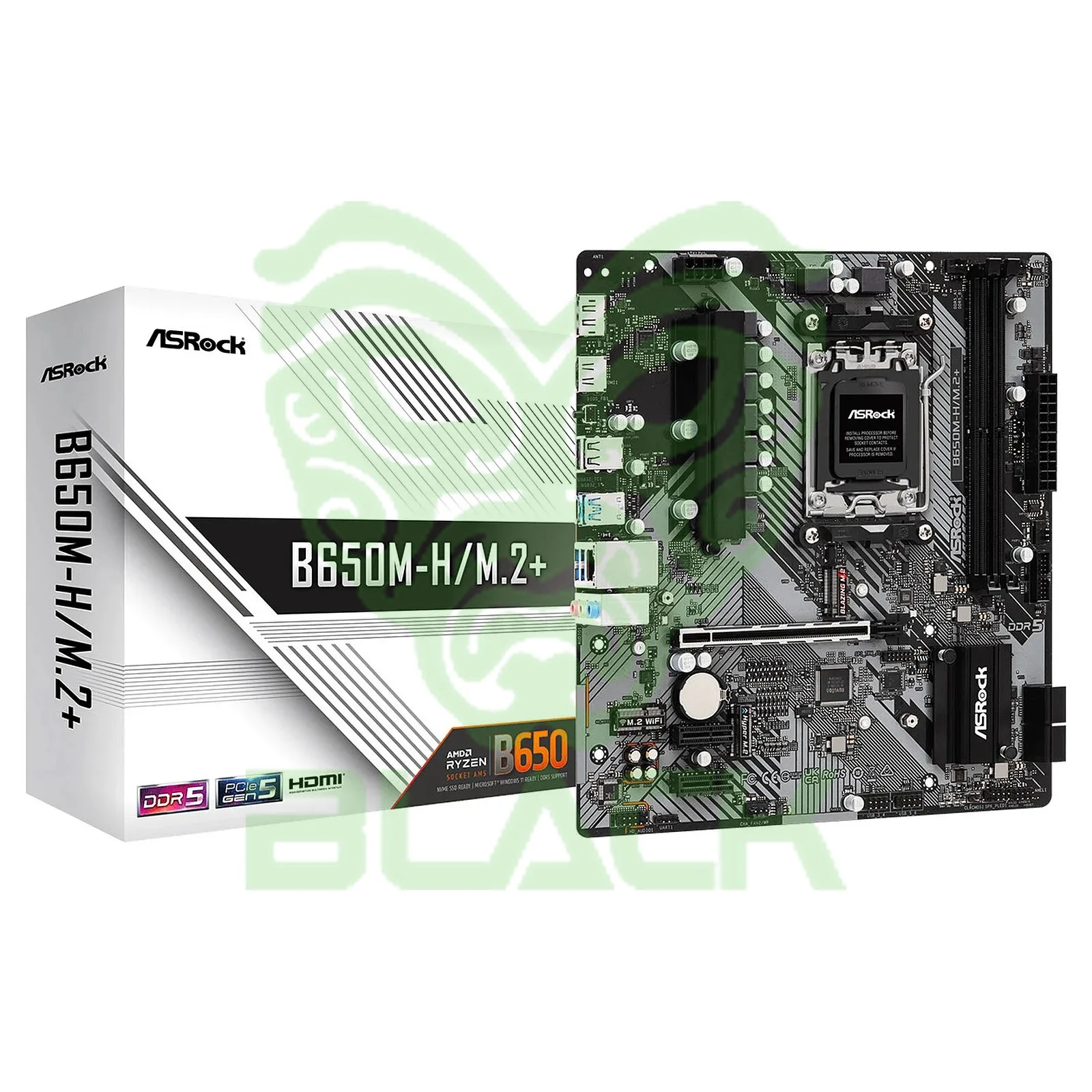 Mother Asrock B650M-H/M.2+ AM5 DDR5