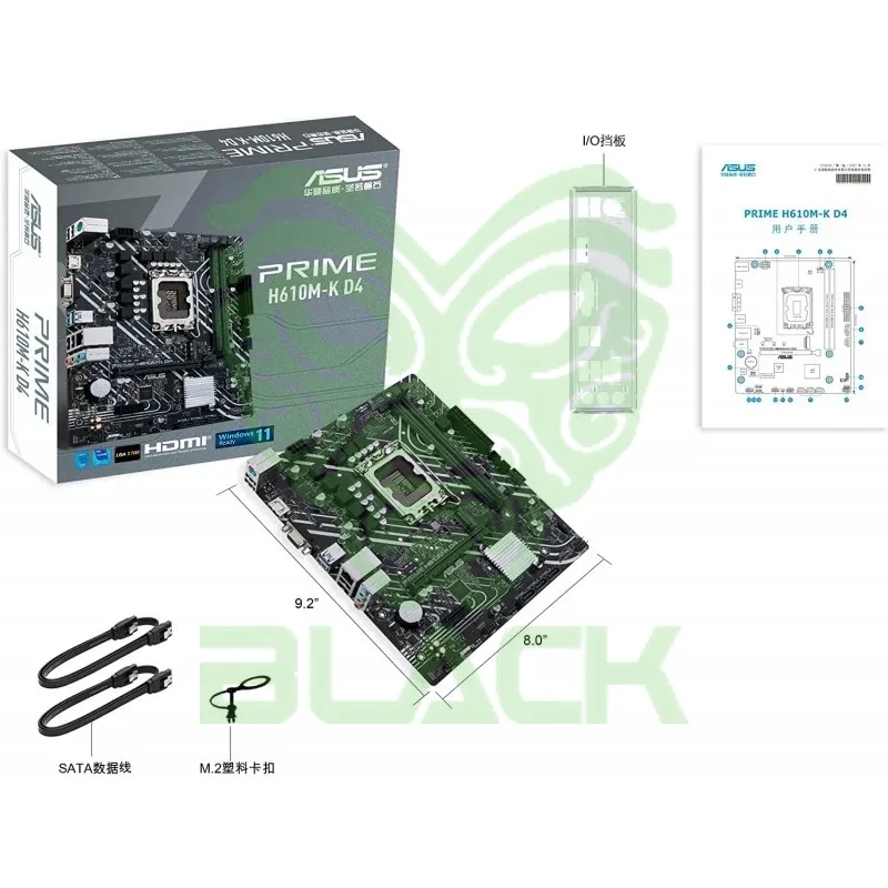 Mother ASUS Prime H610M-K D4 DDR4 MATX LGA1700 90MB1A10-M0EAY0
