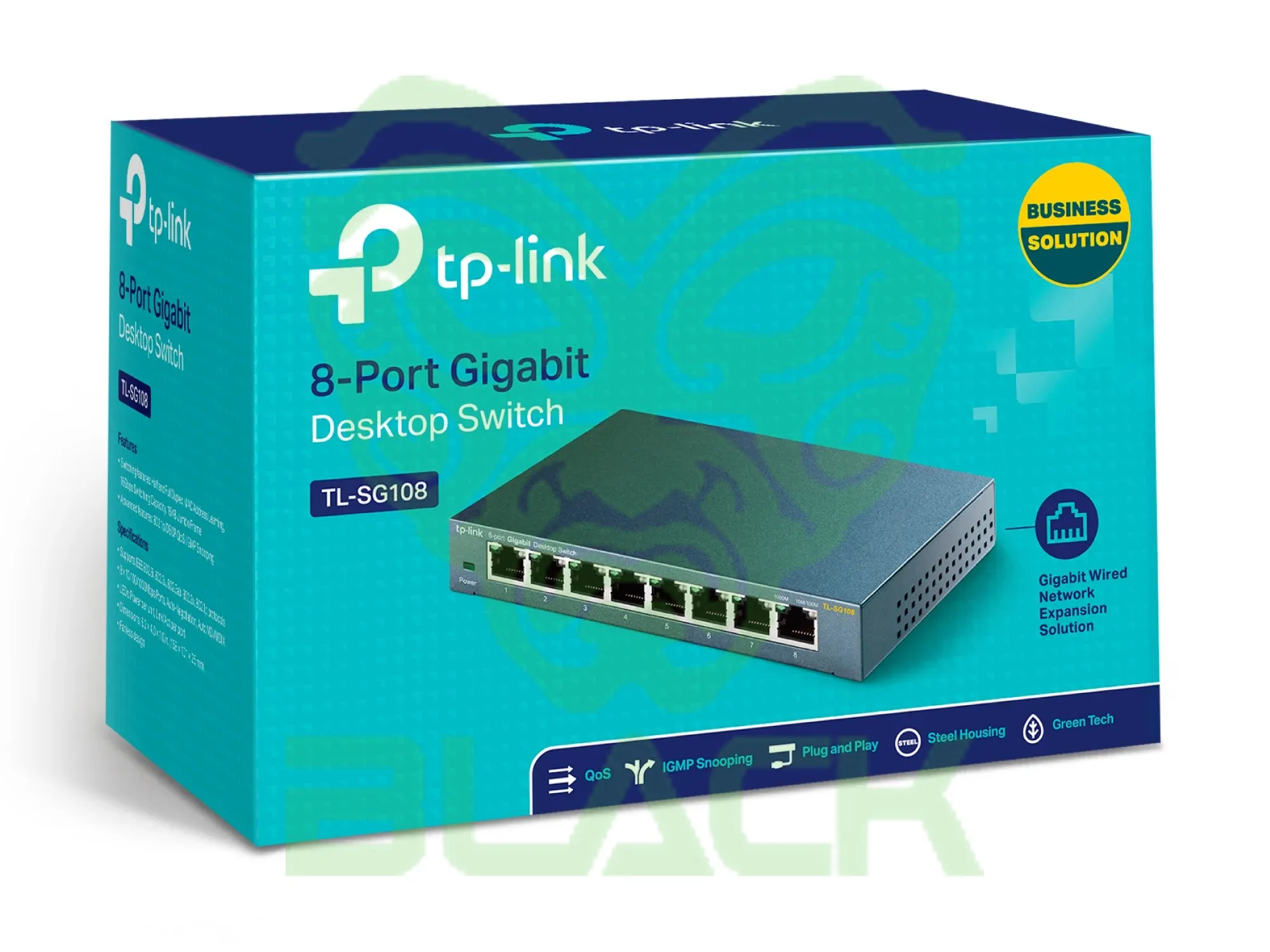 SWITCH 8 PORTS 10/100/1000 TP-LINK (TL-SG108) ACERO