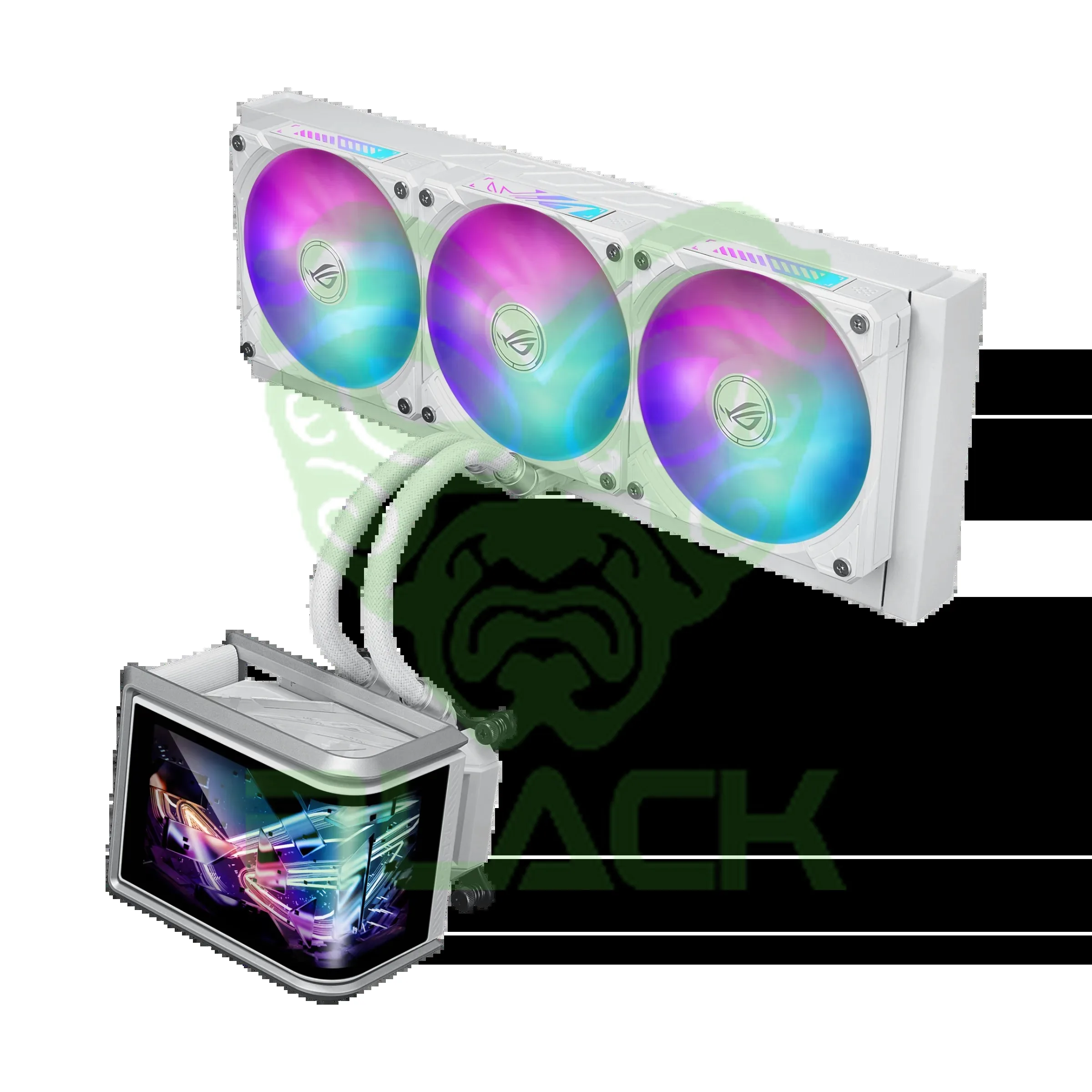 WATERCOOLER ASUS ROG RYUO IV SLC 360 ARGB WHITE