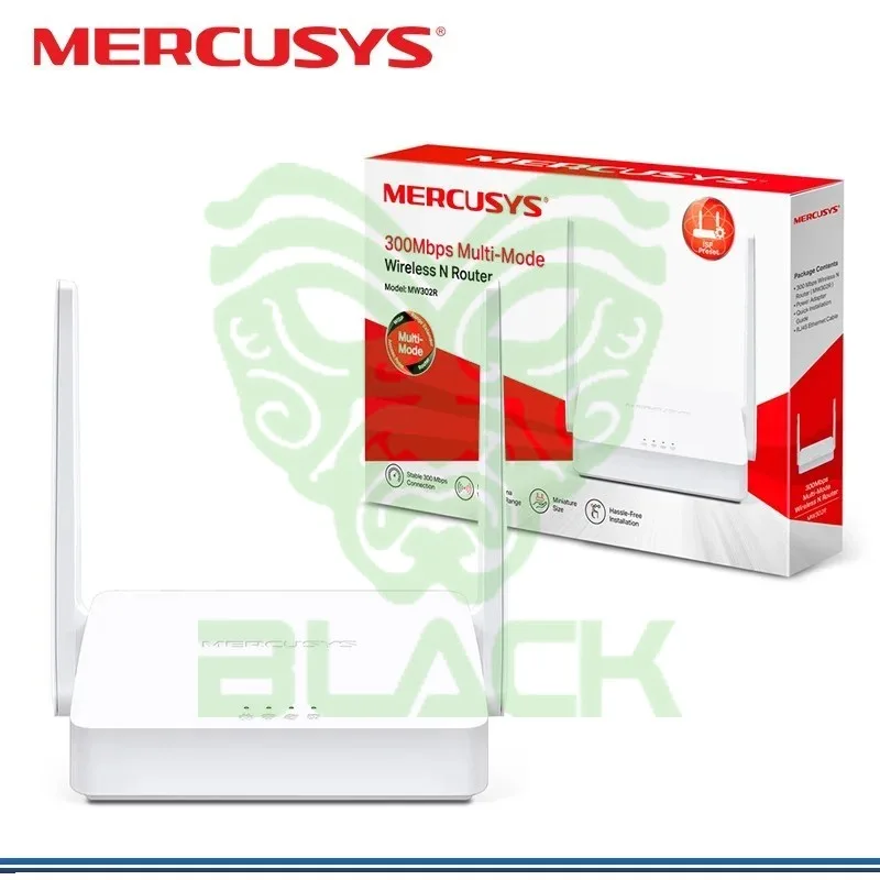 Router WIFI Mercusys Mw302r 300mbps 2 Antenas