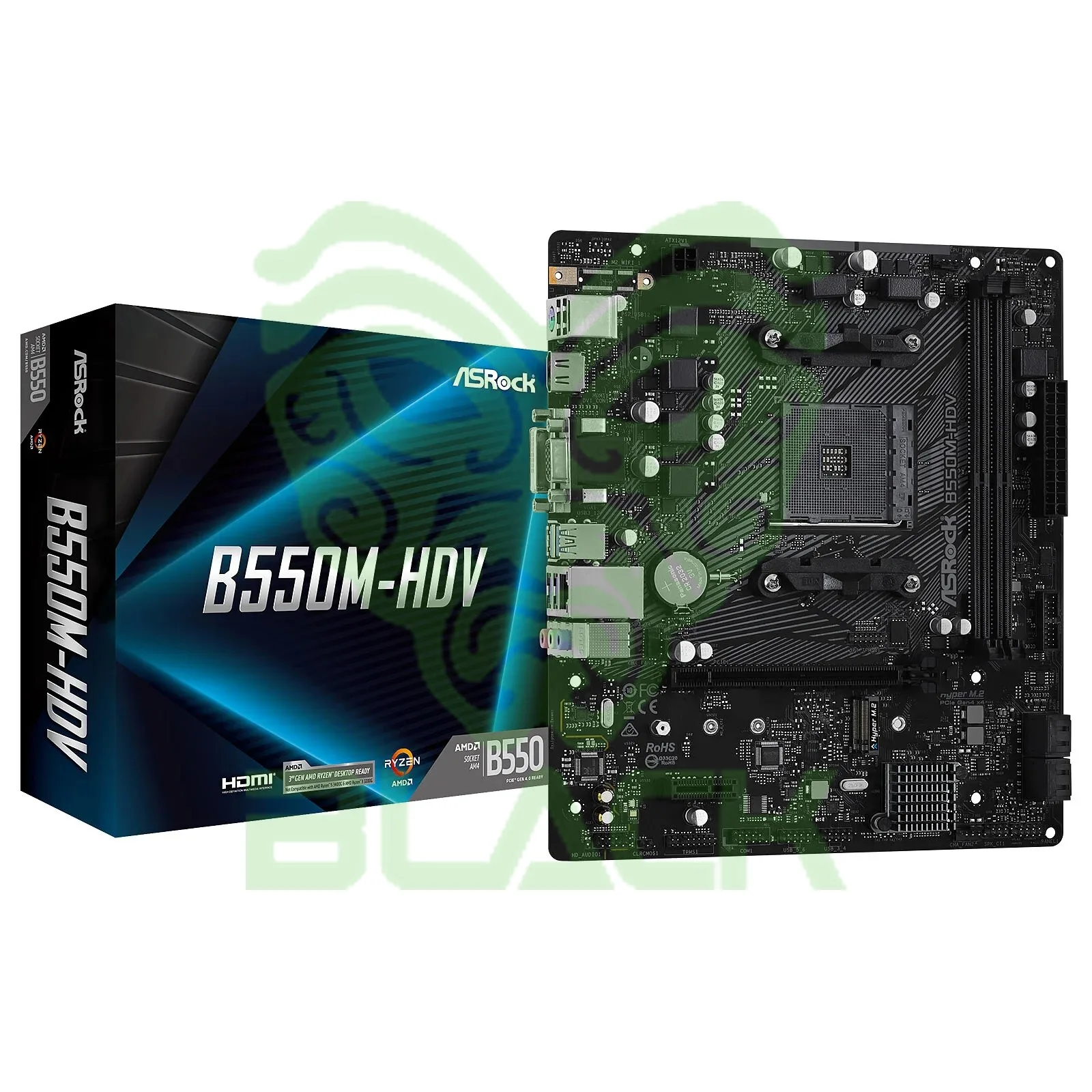 Mother Asrock B550M-HDV DDR4 AM4