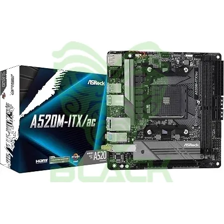 Mother Asrock A520M-ITX/Ac WIFI AM4 DDR4