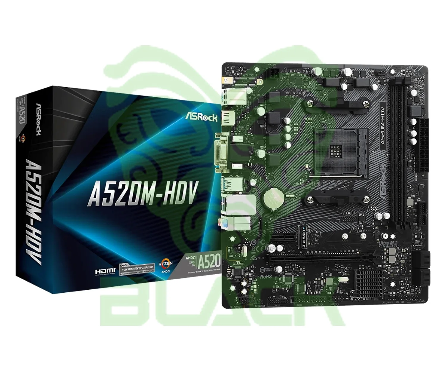 Mother Asrock (am4) A520M-HDV