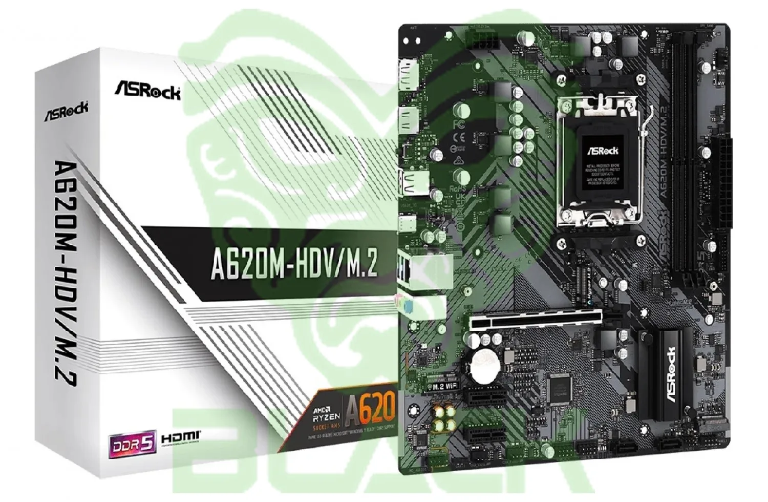 Mother Asrock (am5) A620M-HDV/M.2