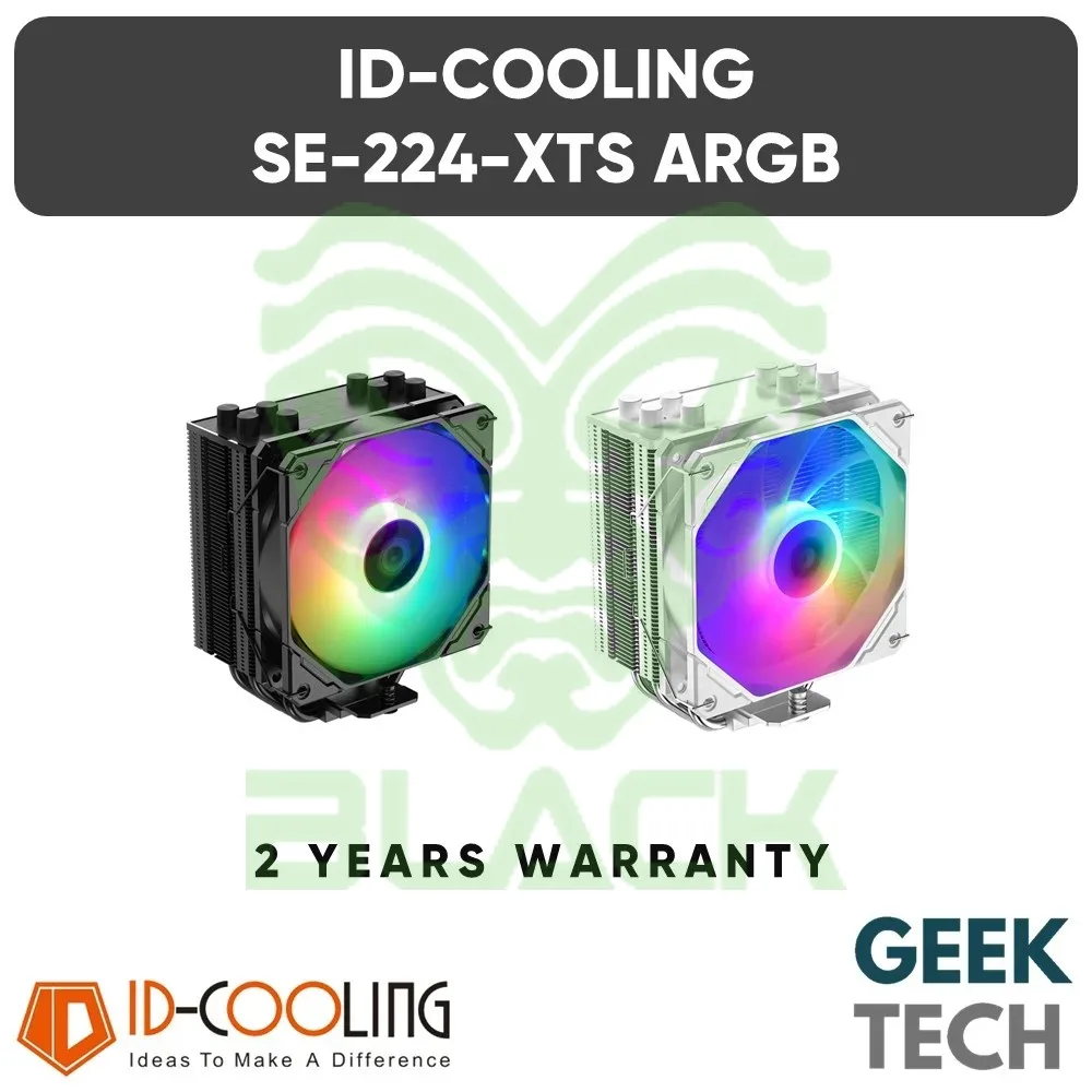 Cooler INTEL LGA1700/1200/115x AMD AM4/AM5 220w Tdp Se-224-xts Black