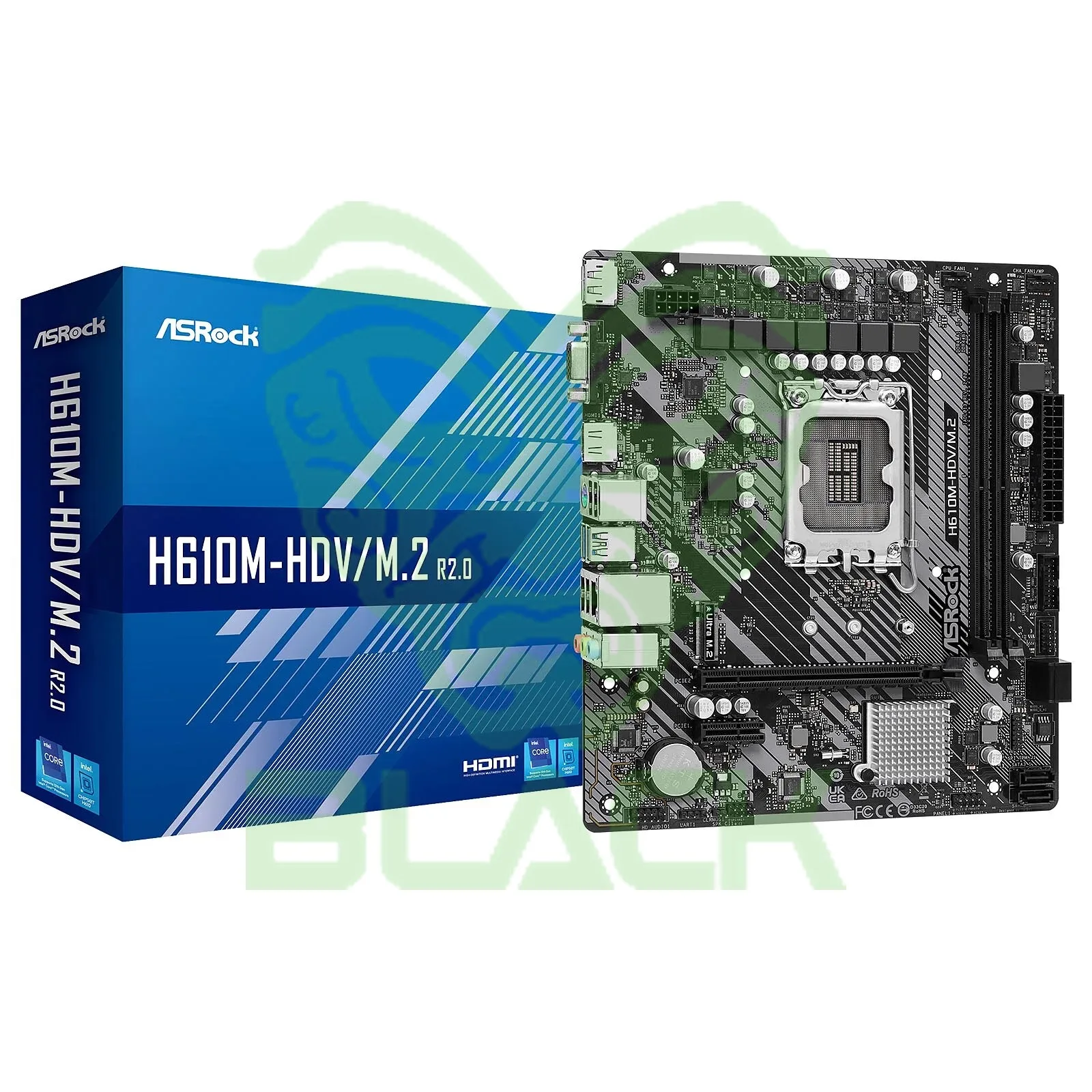 Mother Asrock H610M-HDV/M2 R2.0 DDR4 S1700