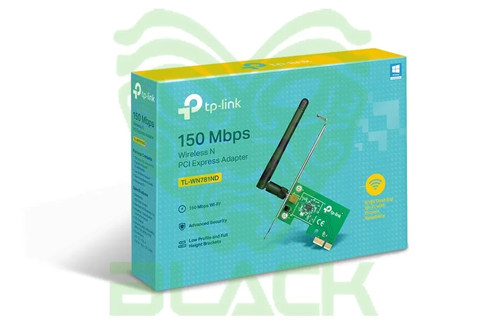 TL-WN781ND Predw Pciex 150mbp(ln) Antdet