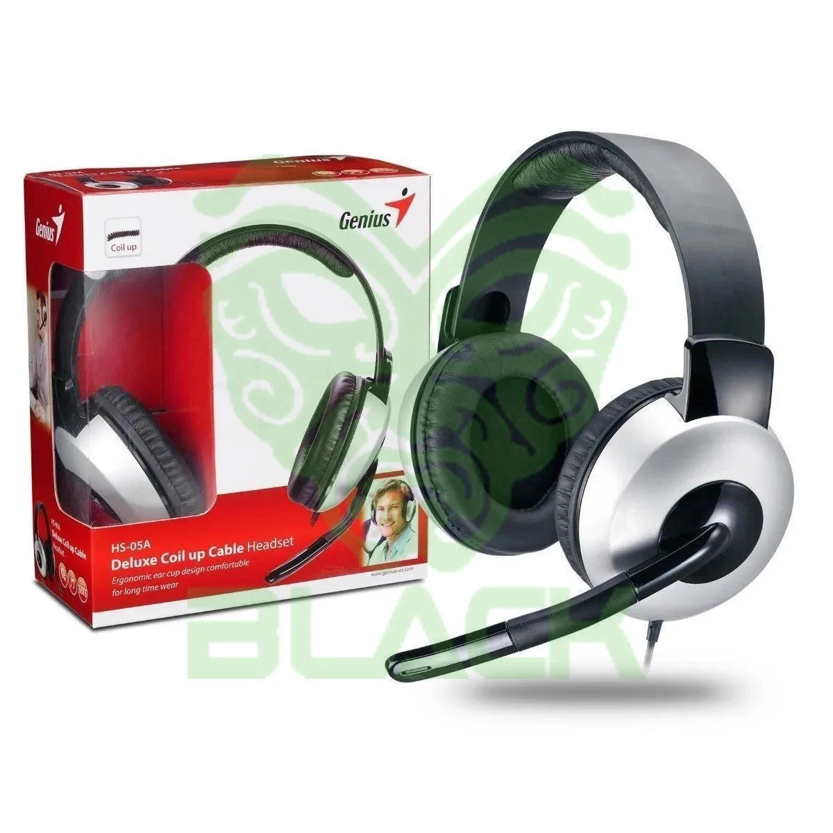 Auricular + Mic Headset Genius HS-05A