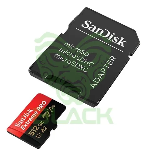MEMORIA MICRO SD 512 GB SANDISK EXTREME PRO CON ADAPTADOR