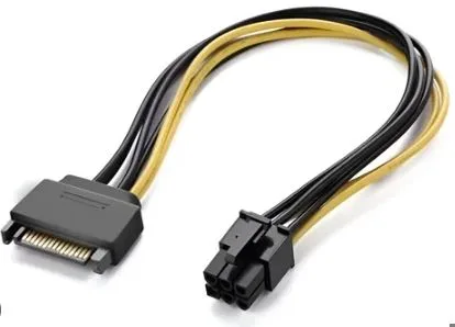 Adaptador Sata a 6 Pines VGA