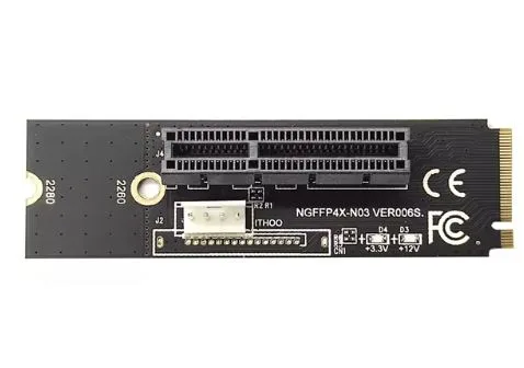 Adaptador M.2 a PCI-E 4X
