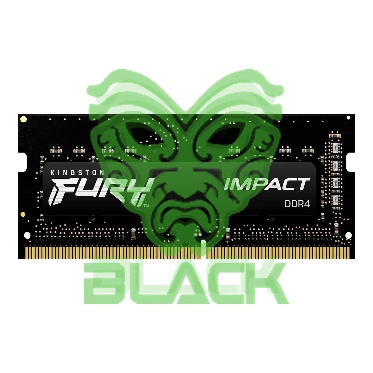 MEMORIA SODIMM Fury DDR4 16GB 3200MHz IMPACT Negra